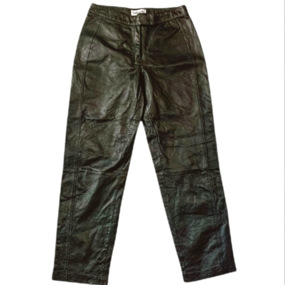Bagatelle Vintage Genuine Leather Stright Leg Pants sz 12